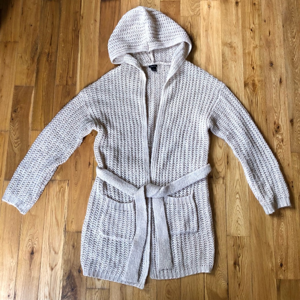 Light Woven Cream Sweater